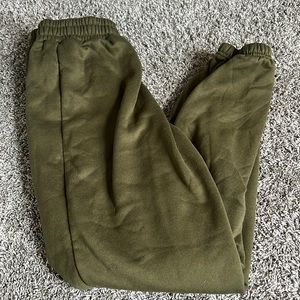 Green shein sweatpants size small